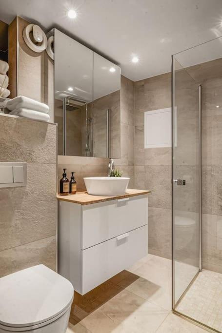 Dinbnb Apartments I Luxury Feel 100M From Bryggen Bergen Buitenkant foto